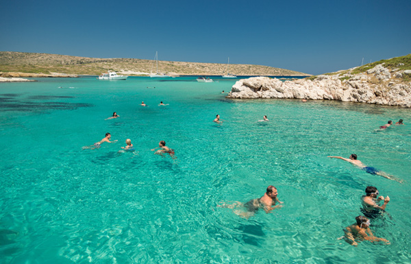 Small islands all around